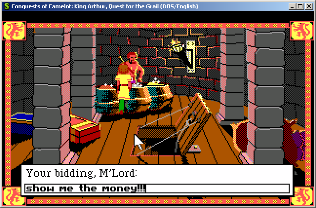Conquests of Camelot: The Search for the Grail screenshot 3 for Atari ST